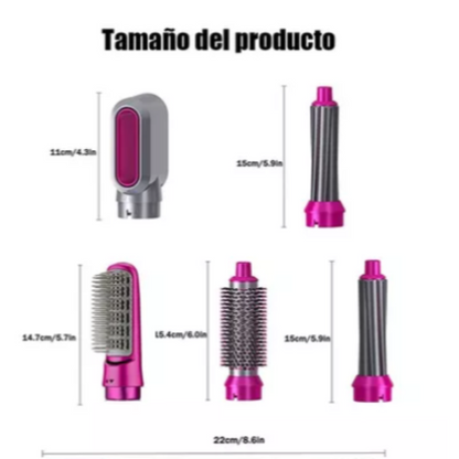 CEPILLO ELECTRICO PEINA SECA Y MOLDEA EN MINUTOS